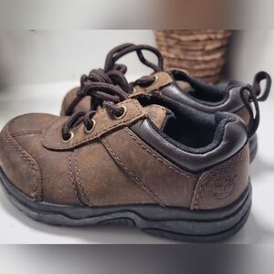 Timberland Kids Brown Leather Shoes Toddler Size 5.5